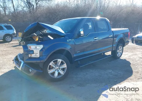 2016 Ford F-150 Platinum из США, поврежденный, VIN 1FTEW1EG8GFA19273